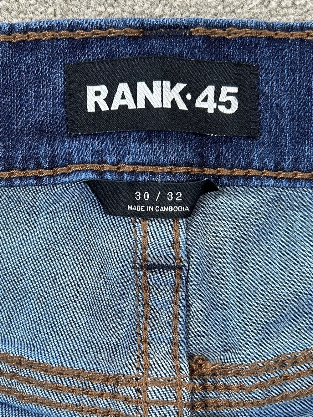 RANK 45 Bootcut Jeans , 30-32(tag)
32x31,5(measured) - Picture 5 of 14
